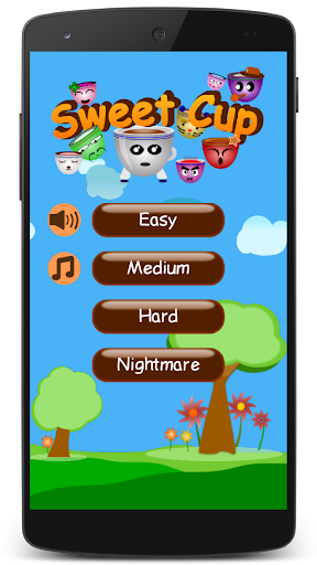 Android application Sweet Cup screenshort
