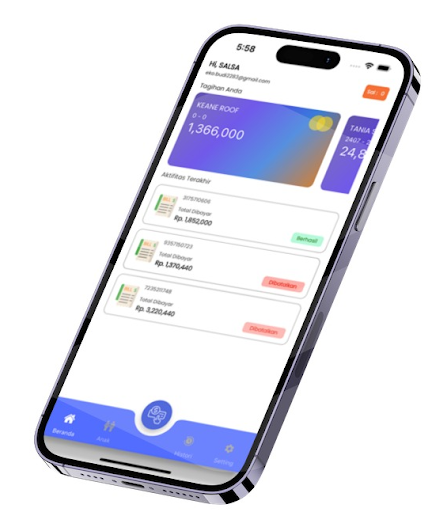 siWALI Mobile Screen 2