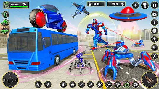 Ball Robot War Car Transform