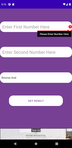 NJ Bitwise Calculator Screen 2