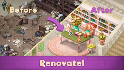 Magic Mansion: Match-3 1.17.293 APK + Mod (Mega mod) for Android