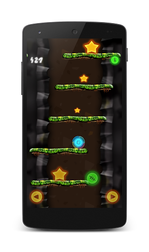 Android application Endless Cave Fall - Arcade screenshort
