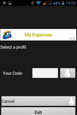 Mes Dépenses Screen 3