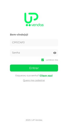 UP Vendas Screen 2
