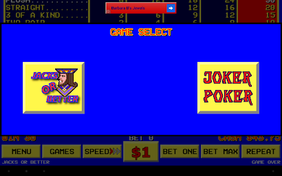 Sin City Video Poker