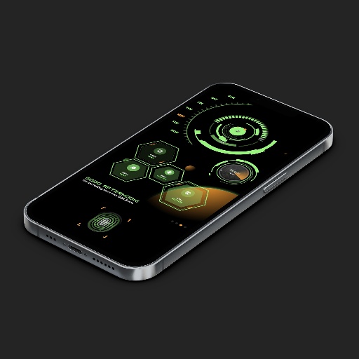 Neon Space Theme for KLWP logo