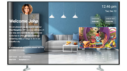 Android application HELLO GUEST SCREEN - PROPERTY screenshort