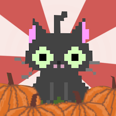 pumpkin panic halloween forest icon