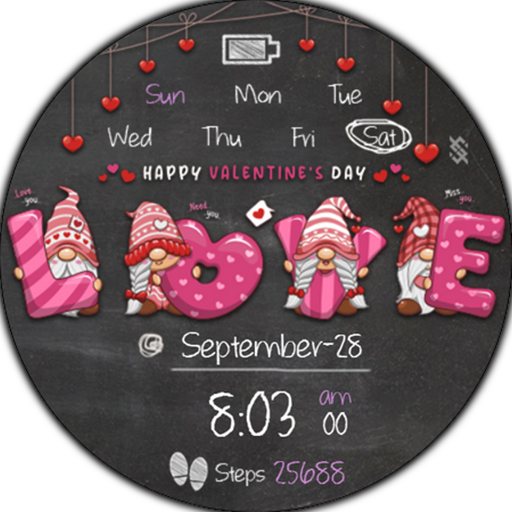 BFF1 - Gnomes Valentine Day logo