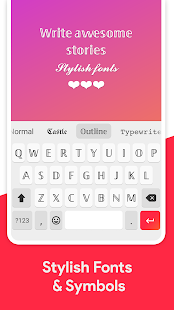 Fonts Type – Fonts Keyboard Ekran görüntüsü