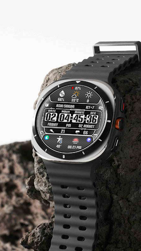 Android application N-SPORT319 Digital Color Face screenshort