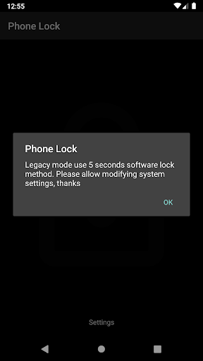 Phone Lock + Volume (OFF+) Screen 2