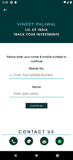 LIC Customer Services Delhi Screen 2