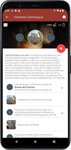 Aperçu de l'application