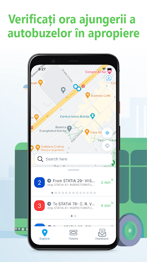 Android application TMX Transport Bistrita screenshort
