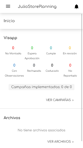 JulioStorePlanning Screen 3