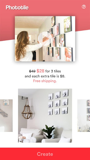 Android application Artiv Photo Tiles screenshort