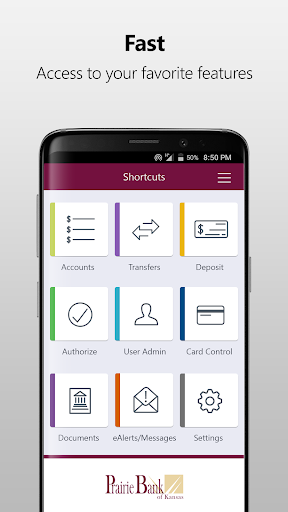 Prairie Bank Mobile Banking Screen 2
