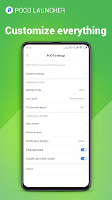 POCO Launcher 2.0 - Customize, screenshot