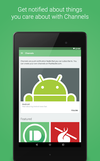 Pushbullet: SMS on PC and more - Productivity - apps