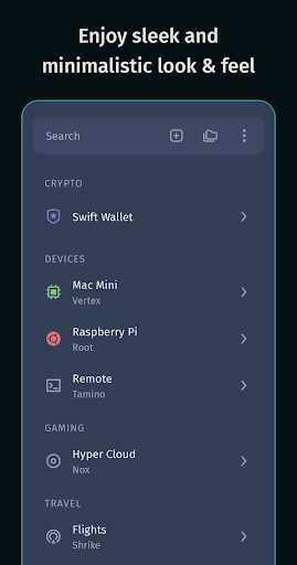 KeeMobile Password Manager Screen 2