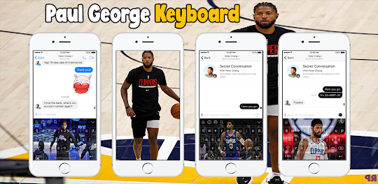 Paul George Keyboard Clippers