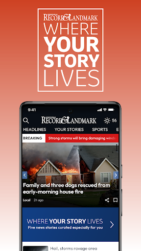 Android application Statesville Record & Landmark screenshort