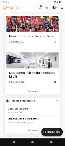 mySINDICATO Screen 2