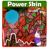 Graffiti Poweramp Skin icon