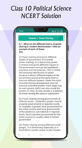 Class 10 Political Science Screen 2