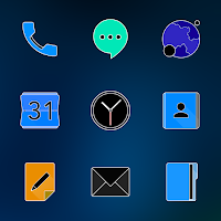 screenshot of FluOxigen - Icon Pack