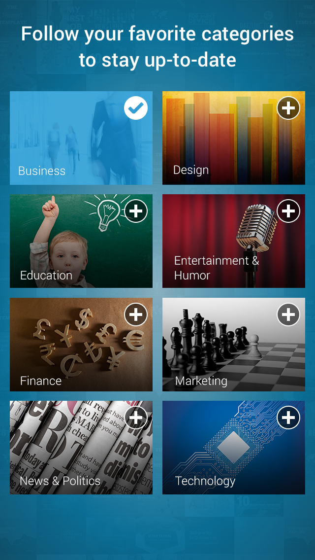 Android application SlideShare screenshort
