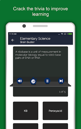 Screenshot of Basic Science Dictionary