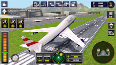 Real Airplane Flight Sim 3Dのおすすめ画像1