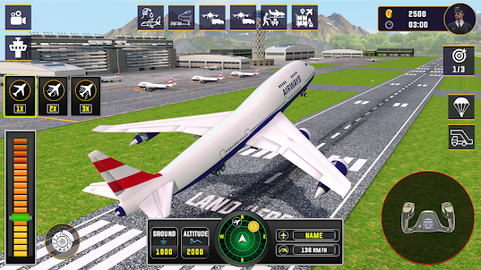 Real Airplane Flight Sim 3D