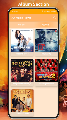 AA Music Player Screen 3