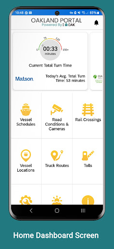 Android application Oakland Portal screenshort