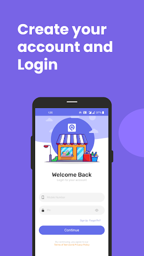 Android application QuickSe screenshort