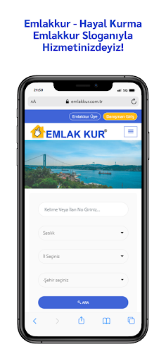 Android application Emlakkur -Hayal Kurma Emlakkur screenshort