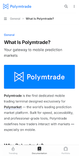 Polymtrade: Polymarket Trading screenshot 4