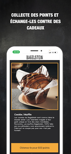Bagelstein, App d(in)fidélité Screen 2
