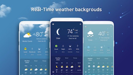 Weather Screen-Forecast, Radar