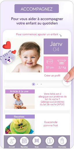 Allergie-Lait App Screen 2