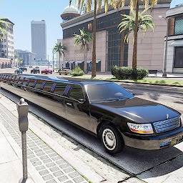 Big City Limo Car Driving Game