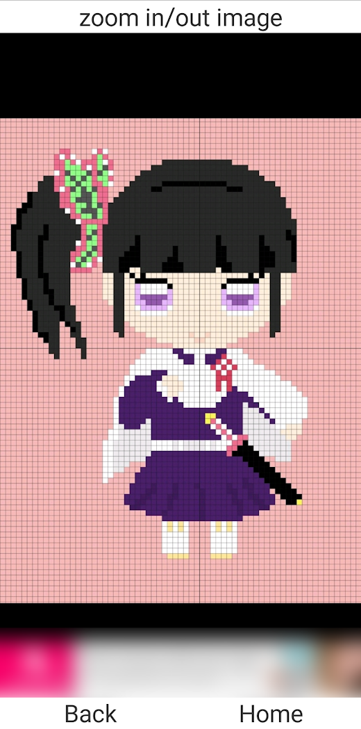 Android application Learn to draw demon slayer 2 screenshot