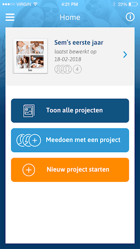 WeBook, creëer jouw fotoboek! Screen 3