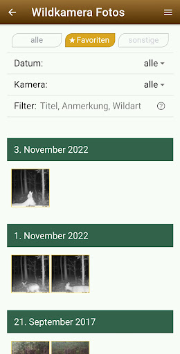 SuperJagd Wildkamera Screen 2