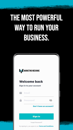 Android application Marketing Mechanic screenshort
