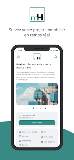 Android application MUC HABITAT : At'Home screenshort