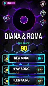 Diana and Roma Tiles Hop Magic